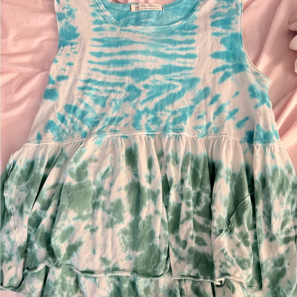 Tie-Dye Sleeveless Top